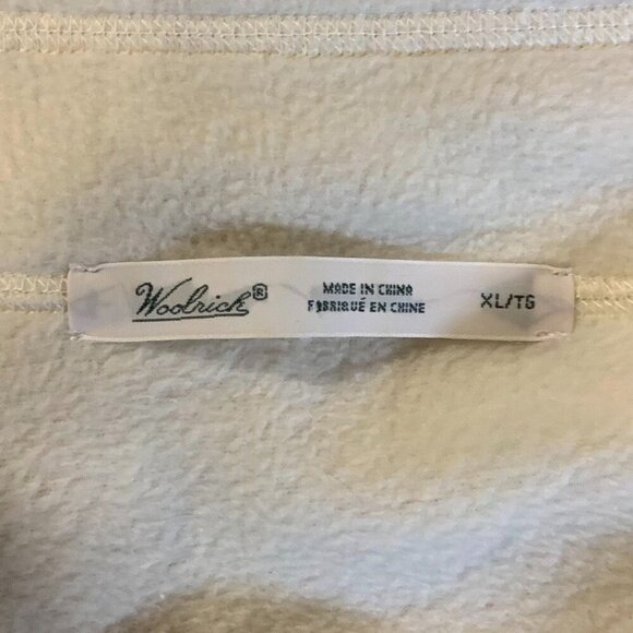 Woolrich Women's 1/4 Quarter Zip Mock Neck Pullover Wool Blend Sweater Size XL - Picture 5 of 15